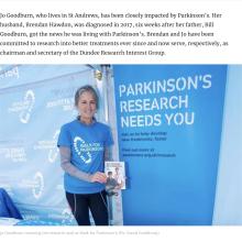 DRIG Secretary takes part in Walk for Parkinson’s 
